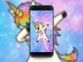 Unicorn Wallpapers Cute โปสเตอร์