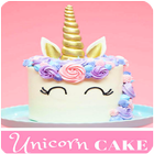 Fondos de la torta de unicornio icono
