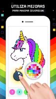 Unicornio Colorear con Numeros captura de pantalla 3