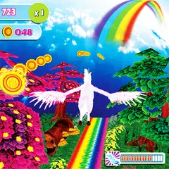 Unicorn Dash Fly Pegasus 3D HD アプリダウンロード
