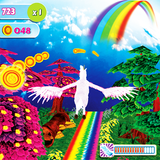 Unicorn Dash Fly Pegasus 3D icon