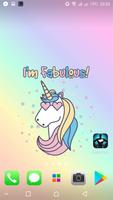 Cute Unicorn wallpapers 🦄 kawaii backgrounds تصوير الشاشة 1