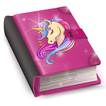 Unicorn Video Lock Diary