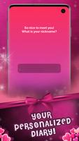 Unicorn Video Lock Diary captura de pantalla 2