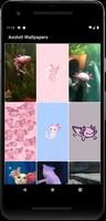 Axolotl Wallpaper Cute HD poster