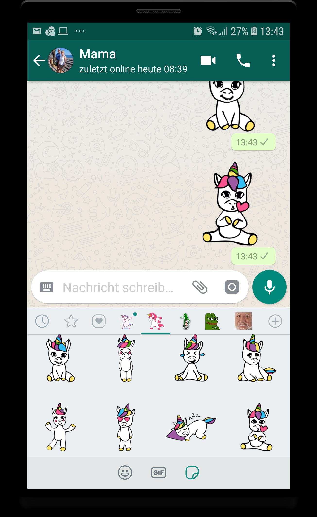 Unicorn Whatsapp Sticker Pack For Android Apk Download