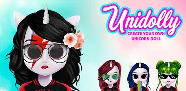 Unidolly Game: Create an Unicorn Doll & have fun