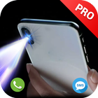flashlight call-flash on call أيقونة