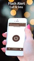 flashlight call-flash on call الملصق