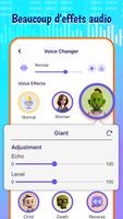 changeur de voix - effet audio capture d'écran 1