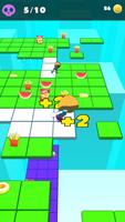 Catch or fall.io - Fall guys Plakat