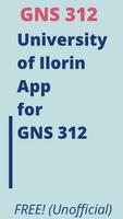 GNS 312 Unilorin poster