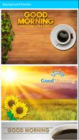 Beautiful Good Morning Picture Frames App poster