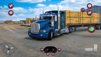 American Truck Sim Cargo Truck Affiche