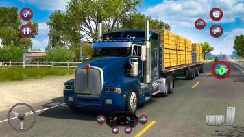 American Truck Sim Cargo Truck captura de pantalla 1