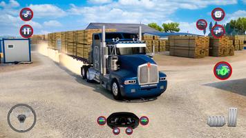 برنامه‌نما American Truck Sim Cargo Truck عکس از صفحه