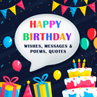 Birthday Wishes Messages Poems icon