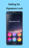 Signature Lock Screen постер