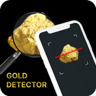 Gold detector; Metal detector Zeichen