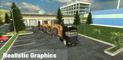 Jeu de Simulation de Camion Affiche