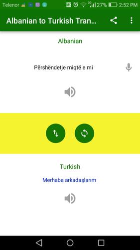albanian turkish translate for android