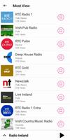 radio Ireland - Irish radio FM تصوير الشاشة 1