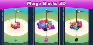 マージブロッ3D - 2048 パズル