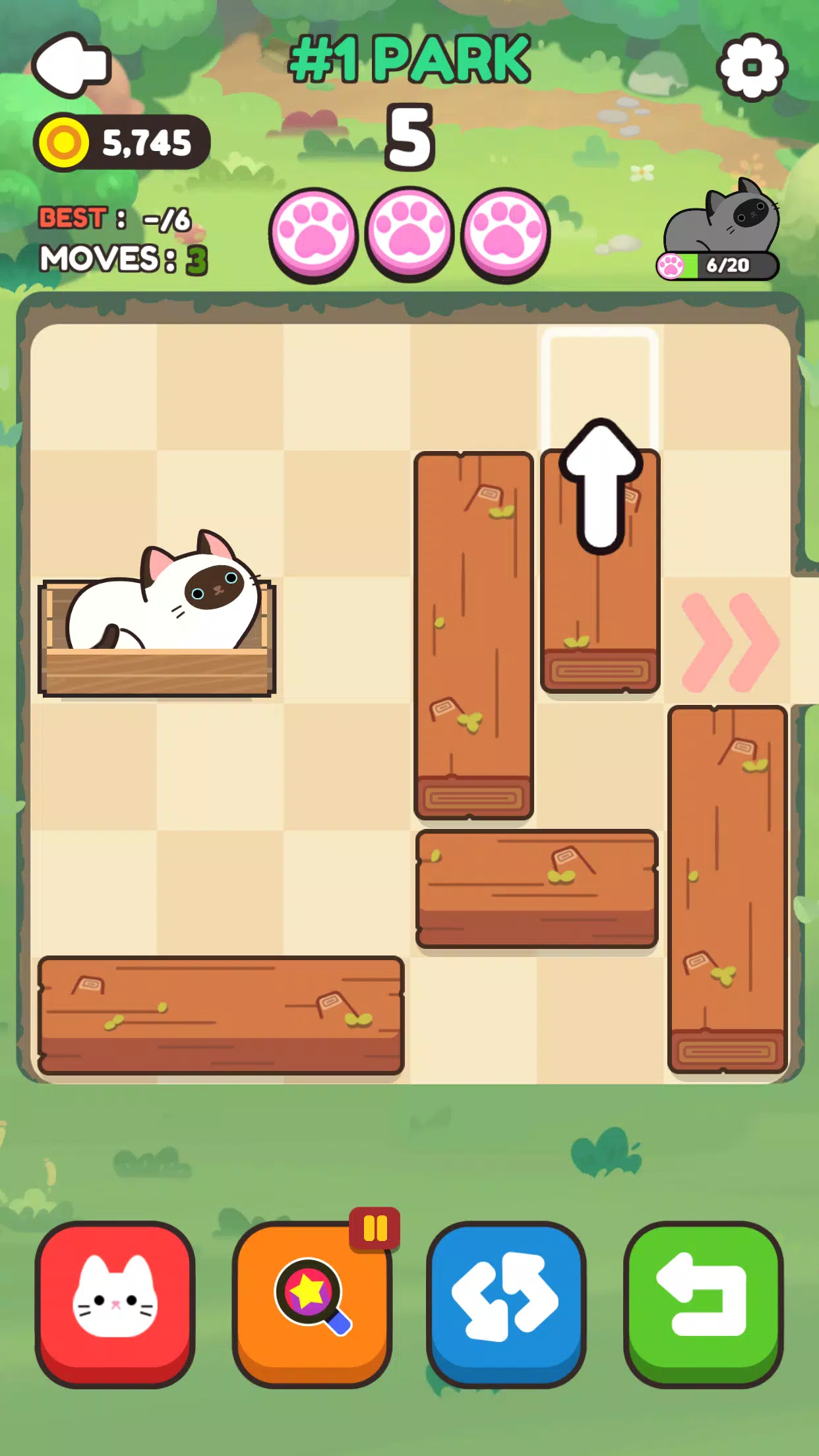 JOGO GRÁTIS PRA GANHAR AJUDANDO GATO! PUSH CAT JÁ PAGA (FREE TO PLAY) 