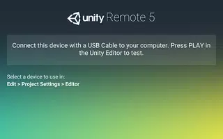 Unity Remote syot layar 5