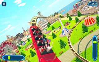 Rollercoaster Tema EğlencePark Ekran Görüntüsü 1