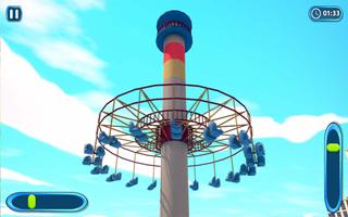 3 Schermata Rollercoaster Theme Fun Park