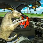 Crazy Goat Car Driving Sim آئیکن