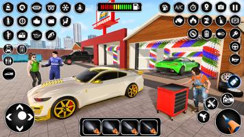 Car Wash Games - 3D Car Games capture d'écran 2