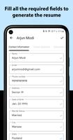 Resume Builder - CV Maker スクリーンショット 2