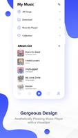 برنامه‌نما Music Player - Mp3 Player, Music Booster عکس از صفحه