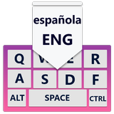 Spanish Keyboard app for Andro icône