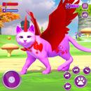 Unicorn Cat Princesses Family APK