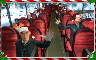 Heavy Christmas Bus Simulator 2018 - Free Games ảnh chụp màn hình 2