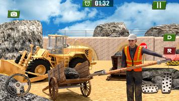 Heavy Coal Cargo Truck Sim syot layar 2