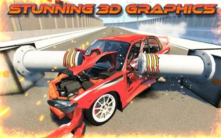 Highway Crash Car Race 截图 1