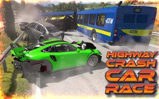 Highway Crash Car Race اسکرین شاٹ 2
