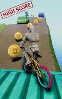 Superheroes Bike Parkour Stunts Master स्क्रीनशॉट 1