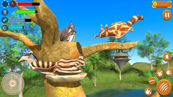 Wild Squirrel Family Sim 3D capture d'écran 3