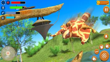 Wild Squirrel Family Sim 3D الملصق