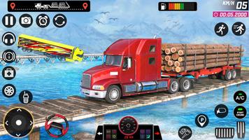 트럭 시뮬레이터 게임: 트럭 운전 게임 포스터