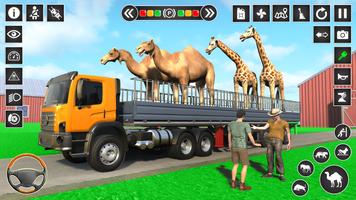 Animals Games Transport Truck capture d'écran 2