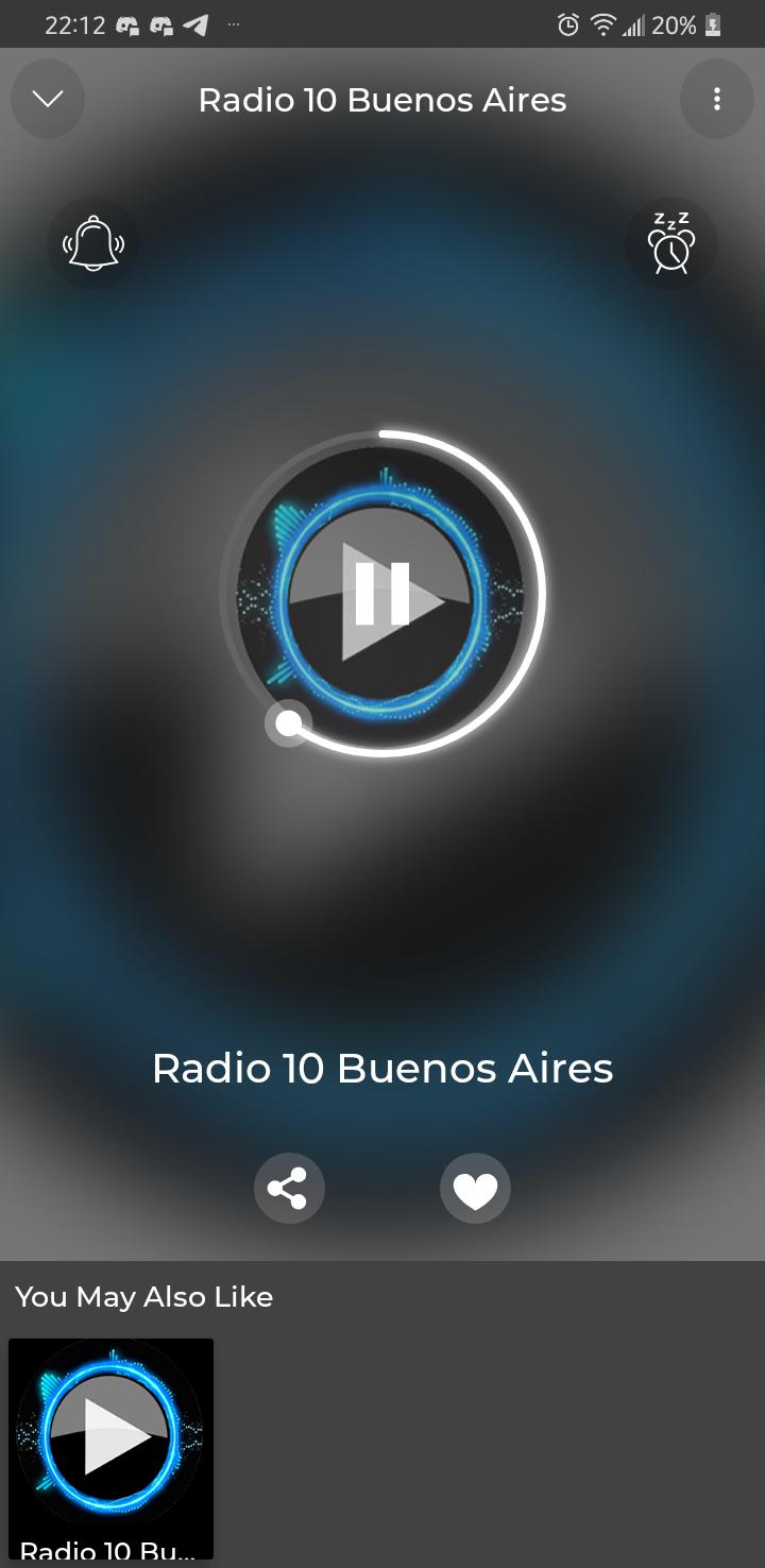 US Radio 10 Buenos Aires Online App Free Listen APK voor Android Download
