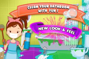 Bathroom Clean up পোস্টার