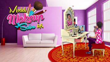 Model Makeup Salon - AR poster