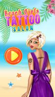 Beach Girls' Tattoo Salon Affiche